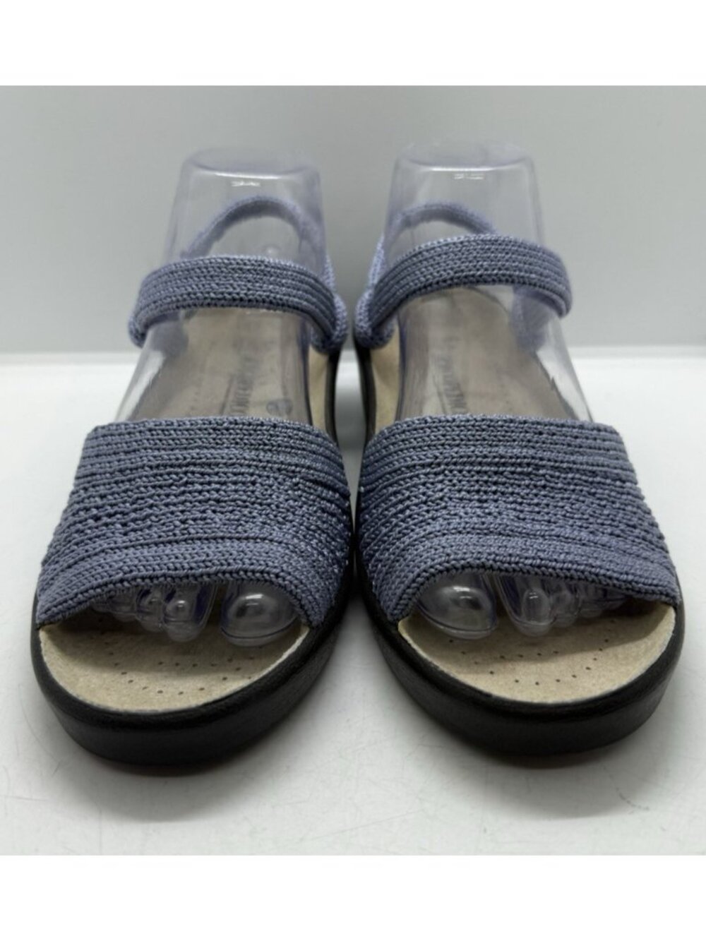 Arcopedico Women's Arenal Knit Blue Slip On Strappy Sandals Size US 7.5 EUR 38 - Picture 2 of 7